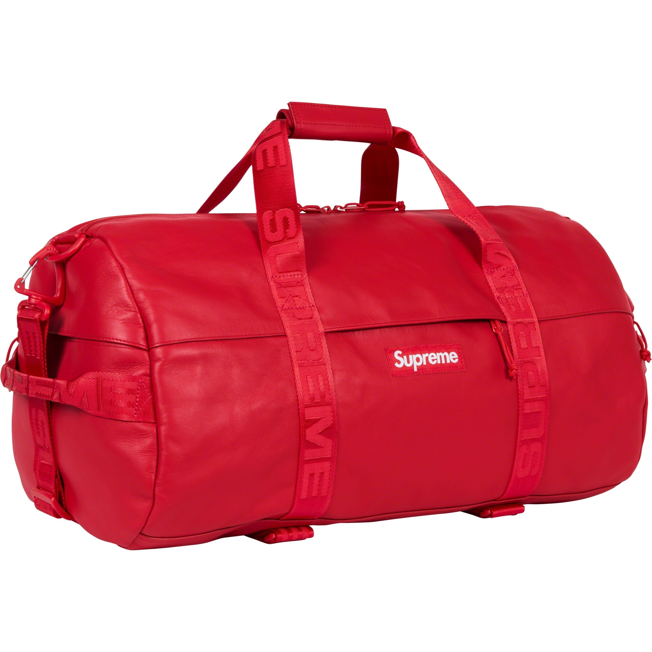 Leather Duffle Bag view 9